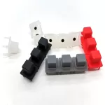 Nắp Nút Nhấn Cao Su Silicon Hình Vuông 3 Phím